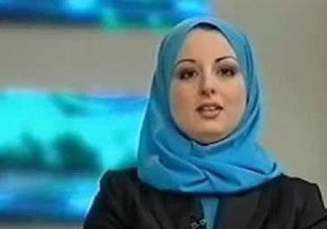 Veiled news anchor appears on Egypt state TV 